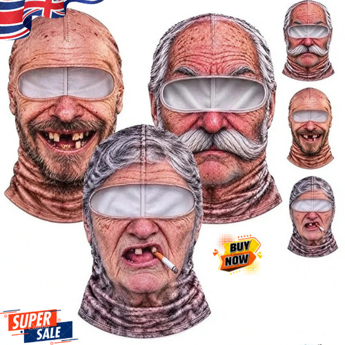 Funny realistic face ski - funny,