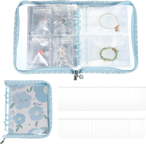 Blue travel jewellery - blue,