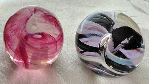 Scottish glass paperweights - scottish,