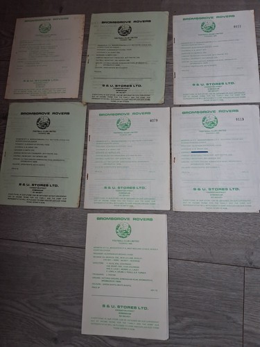 Joblot 1970s bromsgrove - joblot,