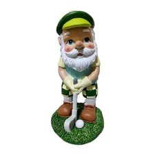 Golfer Golf Gnome Outdoor Home Garden Patio Decor Ornament stat dad grandpa