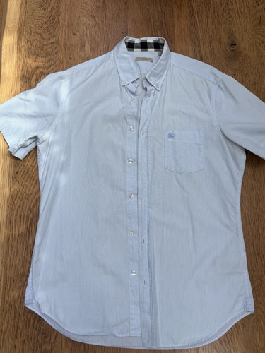 Burberry men white short - men's,