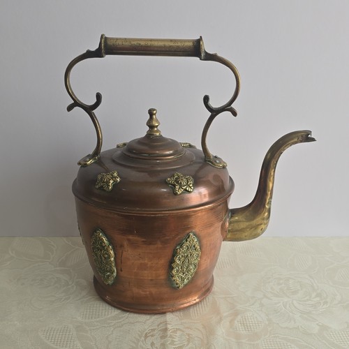 Antique copper brass - antique, kettle
