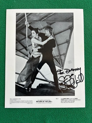 Mark hamill signed - hamill,