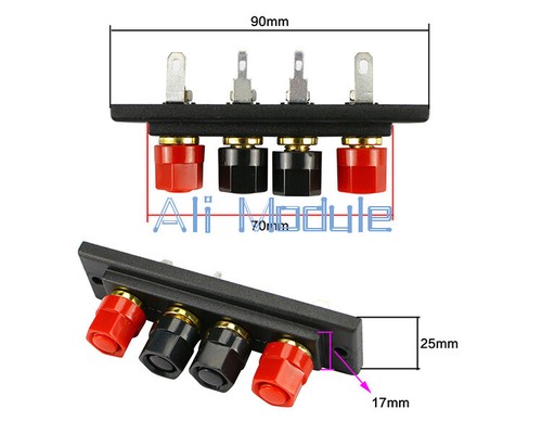 Speaker amplifier chassis - speaker,