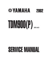 Yamaha TDM 900 Service Manual