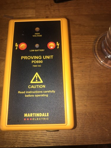 Martindale proving unit - proving, pd690