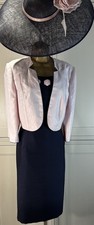 Jacques Vert UK 18 Navy Pink