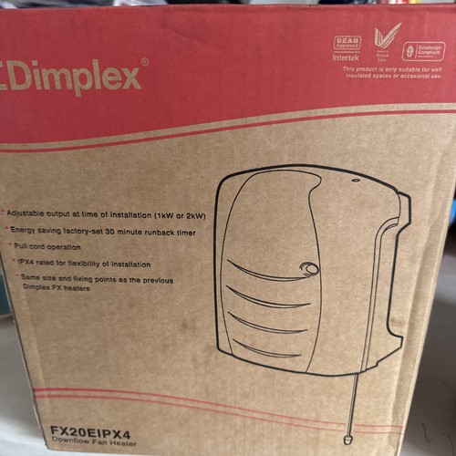 Dimplex fx20eipx4 2kw downflow - dimplex,