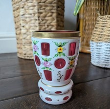 Vintage Bohemian Ruby