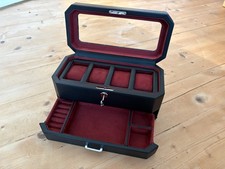 ROTHWELL 4 Slot Leather Watch