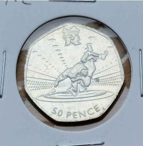 2011 50p olympics coin - olympics,