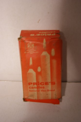 Vintage price white wax - price's,