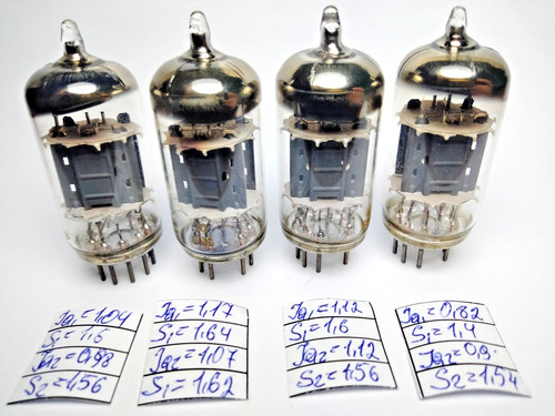 Pcs used ecc83 12ax7 - used, 12ax7/