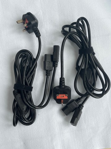 Pin to 2x iec c13 - x, uk