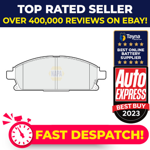 Brake pads set fits - pads, nissan