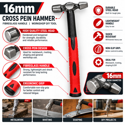 Marksman 16mm cross pein - marksman,