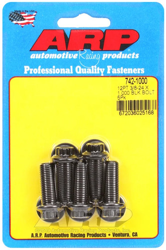 Arp point black oxide bolts - arp,