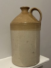 Antique stoneware jug crock - antique,