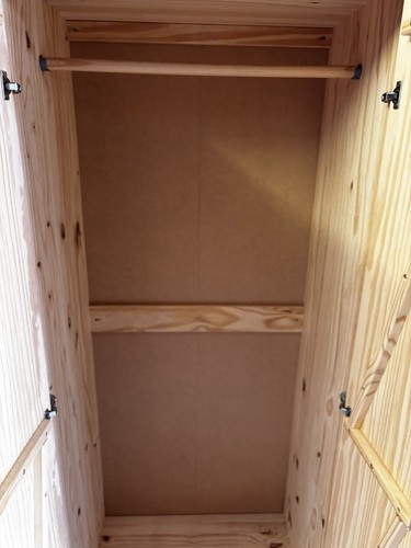 Pine wardrobes 2x3 door - door, 1x2