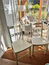 Neptune Suffolk Dining Chairs X 2 Solid wood in excellent condition