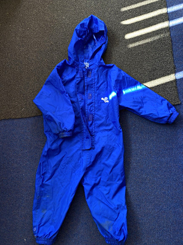 Muddy puddles blue hooded zip - muddy,