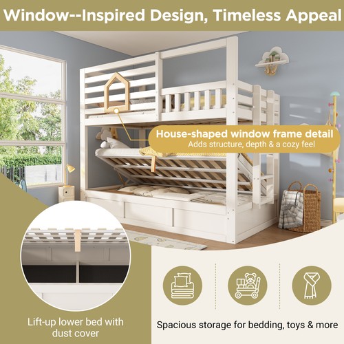 Bunk beds for kids - bunk, with
