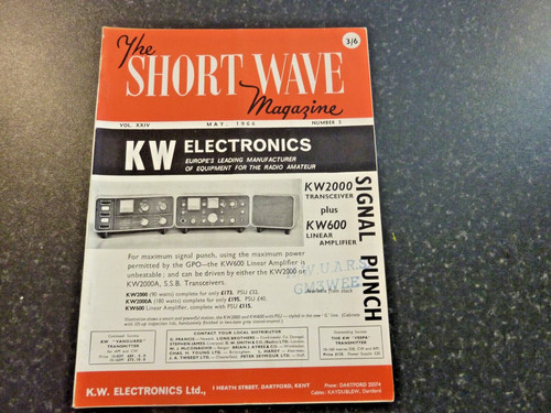 Short wave magazine may 1966 - short,