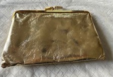 Jane Shilton Small Gold Clutch