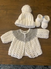 Crochet Matinee Coat