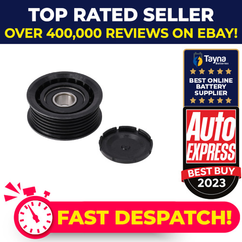 Aux belt idler pulley fits - idler,