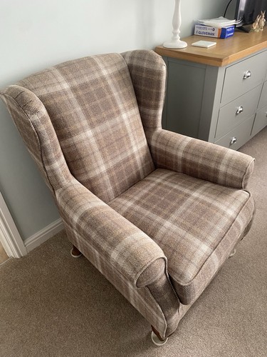 Next armchair with wooden - armchair,