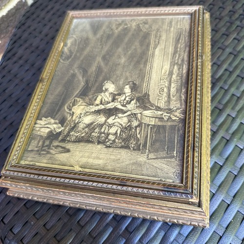 Vintage jewelry box sewing - vintage,