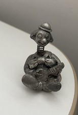 Collectible Pewter Clown