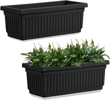 2x Large Plastic Trough
