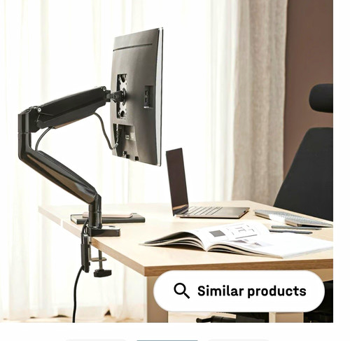 Single monitor arm gas - arm, spring