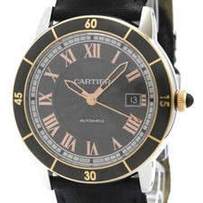 CARTIER Ronde Croisiere De Cartier Steel Automatic Mens Watch W2RN0005 BF578780