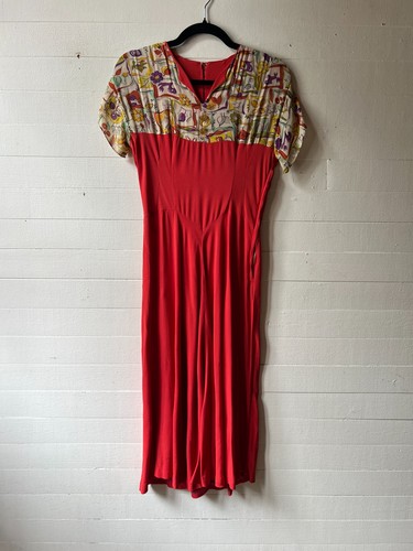 Vintage 1940s red - vintage,