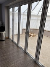External Grade Bi Fold Doors 3 Metres 90cm Long X 2 Metres 16cm High 6 Panel