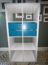 IKEA Kallax 2x4 White With 4