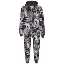 Girls Boys Fleece Camouflage