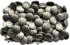 Buttons 25mm 40L Grey Gunmetal