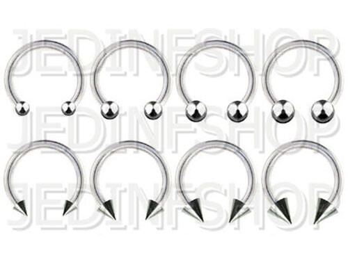 Circular barbell horseshoe - circular,