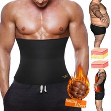 Sweat Waist Trainer Belt Women Men Weight Loss Body Shaper Slim Workout Girdles