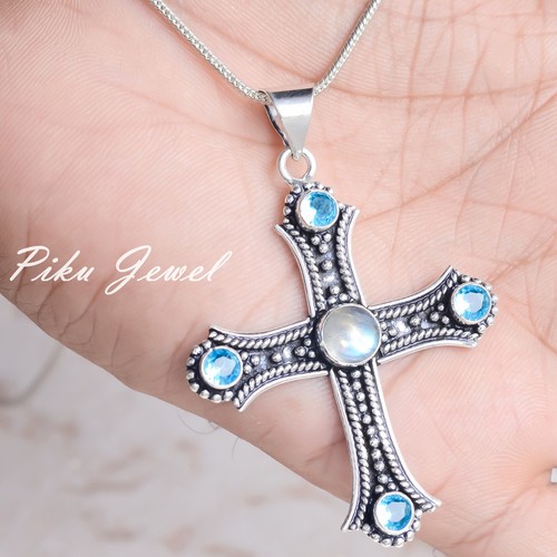 Moonstone blue topaz - moonstone,