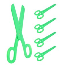  5 Pcs Giant Scissor Prop for Stage Plastic Performance Accessory Decor