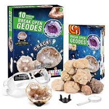 Geode Crystal Rock Kit Break