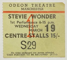 1969 Stevie Wonder Original