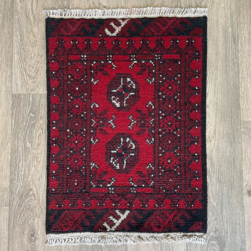 Red afghan aqcha door - afghan,