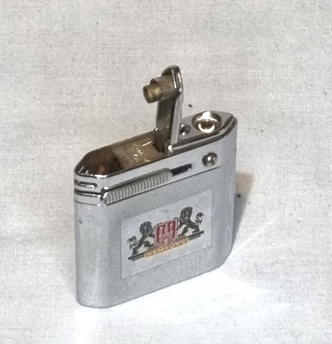 Vintage chrome cigarette - vintage,